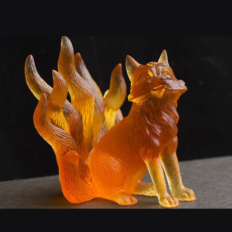 Cetakan Resin Epoksi Bahan Silikon Bentuk Rubah Untuk Kerajinan Perhiasan