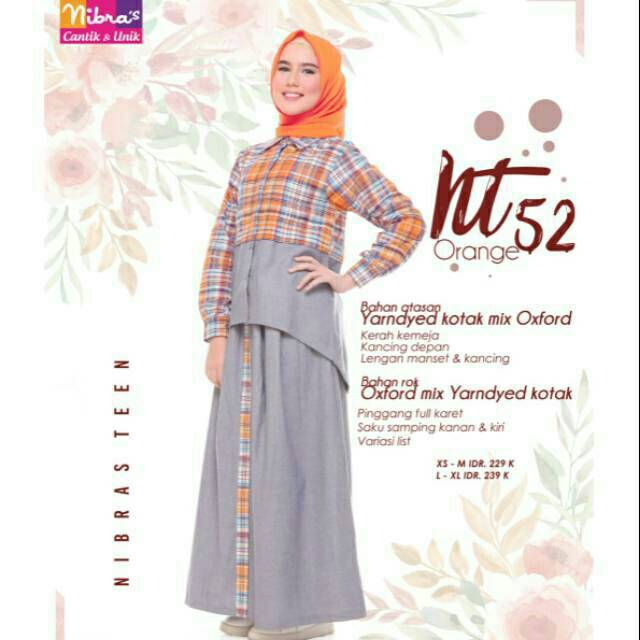 Setelan Nibras teen NT52