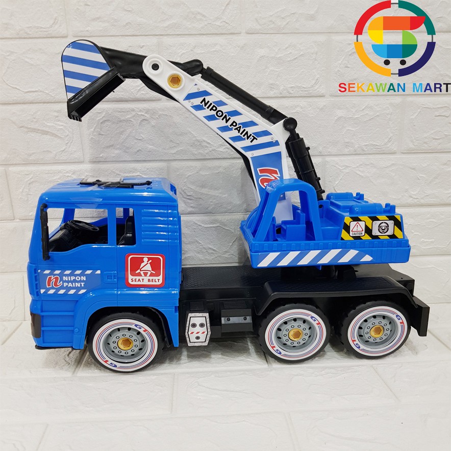 Mainan Anak Truck / Mainan Kontruksi Truck Keruk 8090