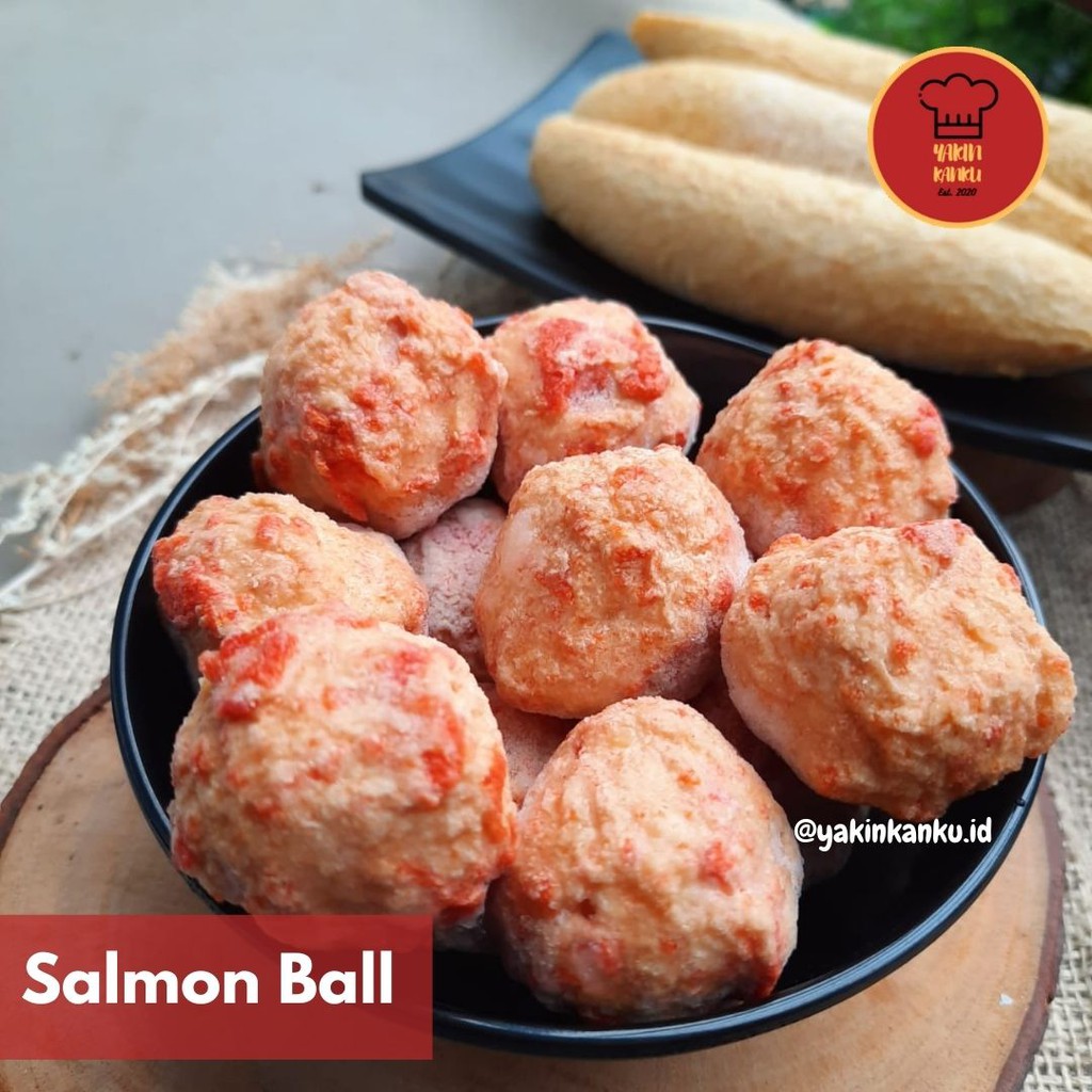 

Salmon Fish Ball (Paket Suki / Shabu-Shabu) 250 gr