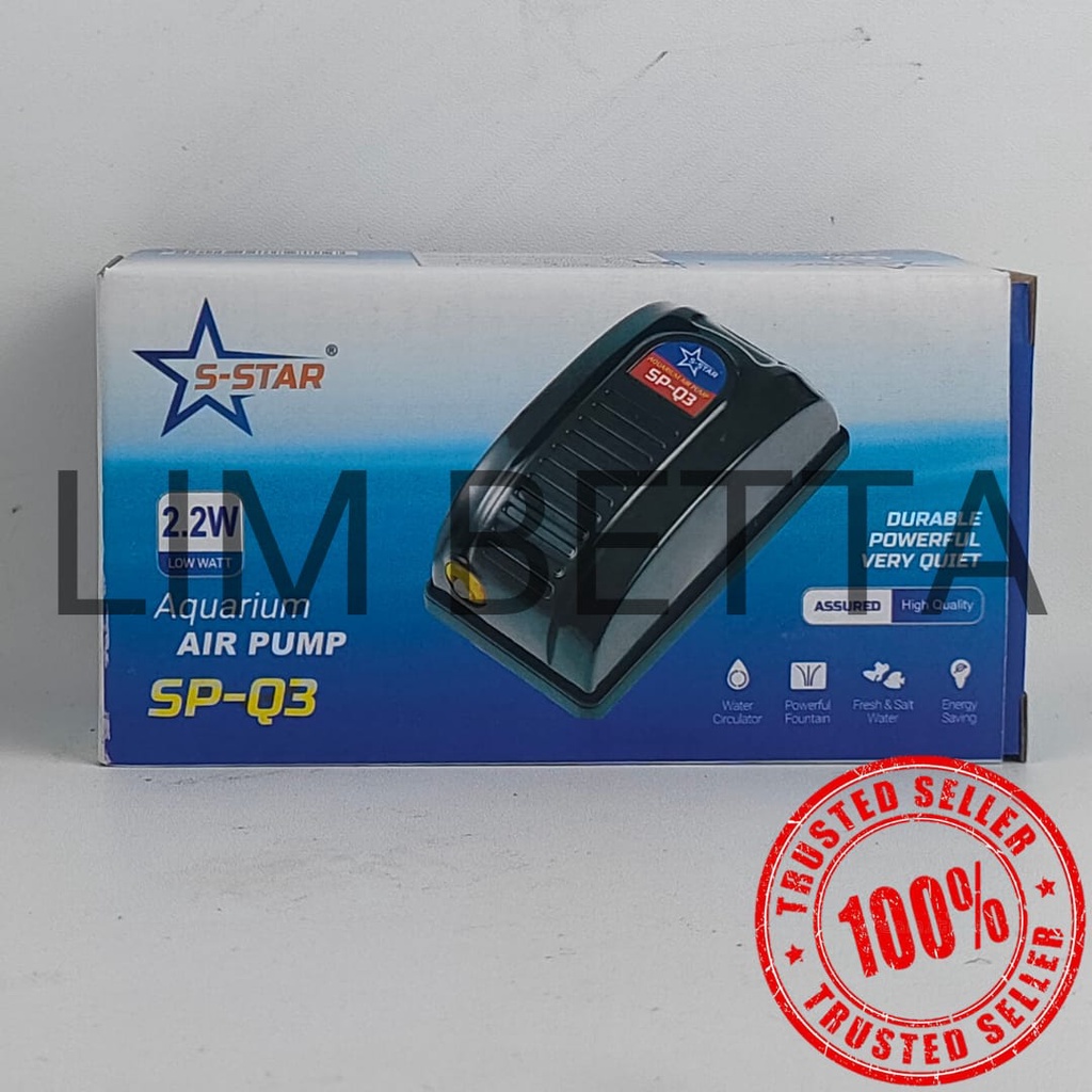 AERATOR SEA STAR SP-Q3 / AERATOR SEASTAR 1 LUBANG / AIRPUMP SEA STAR