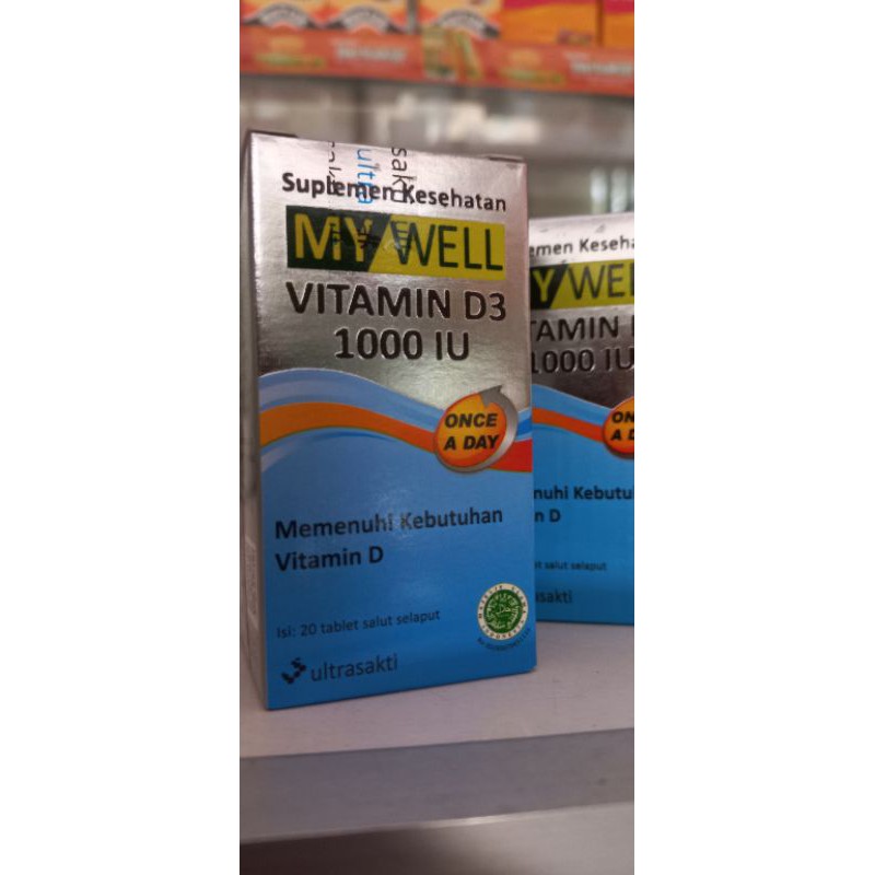 MYWELL VIT D3 1000 IU