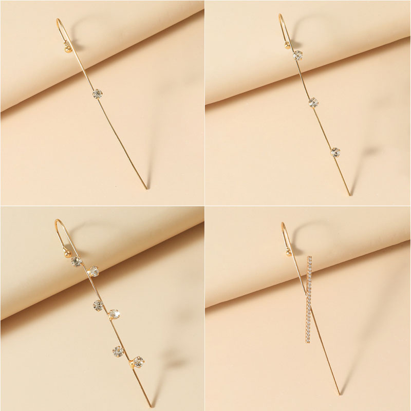 1pcs Piercing Earrings for Women Fashion Crystal Dangle Earring Female Engagement Jewelry Gifts