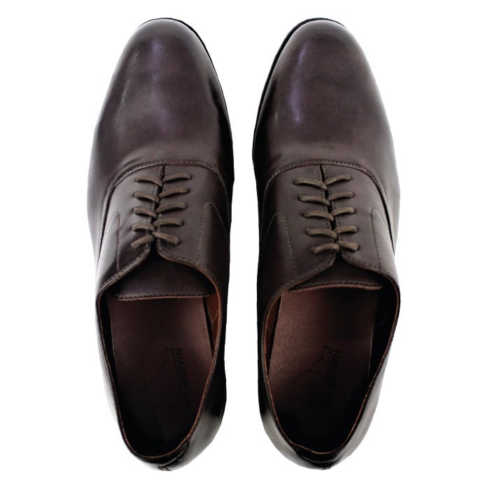 Sepatu Pantofel Pria Formal Mr Brown Oxford Classic COX-02 CLASSIC BROWN