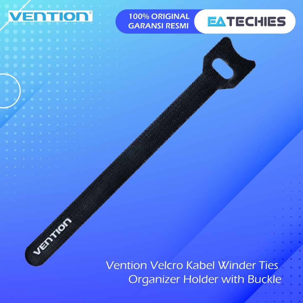 Vention Velcro Kabel Winder Ties Organizer Holder Blended with Buckle