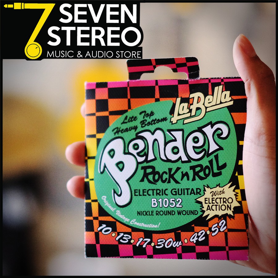 La Bella Bender B1052 Electric Guitar Strings 10-52