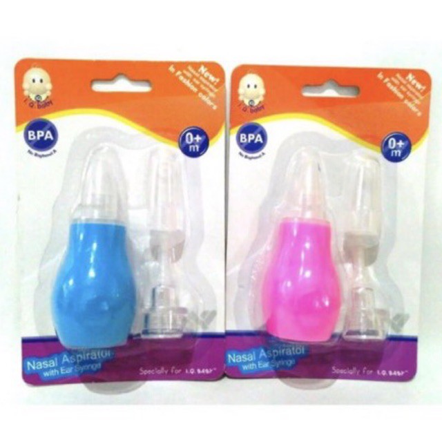 IQ Baby Nasal Aspirator - Penyedot Ingus Pembersih Hidung Telinga Bayi