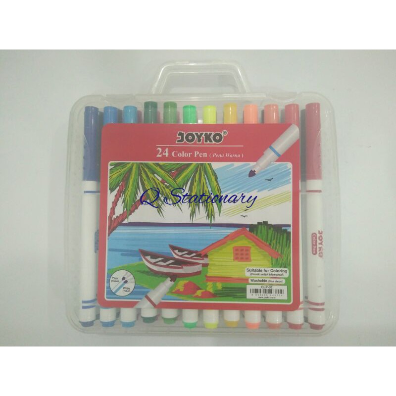 

Color pen 24 warna Joyko