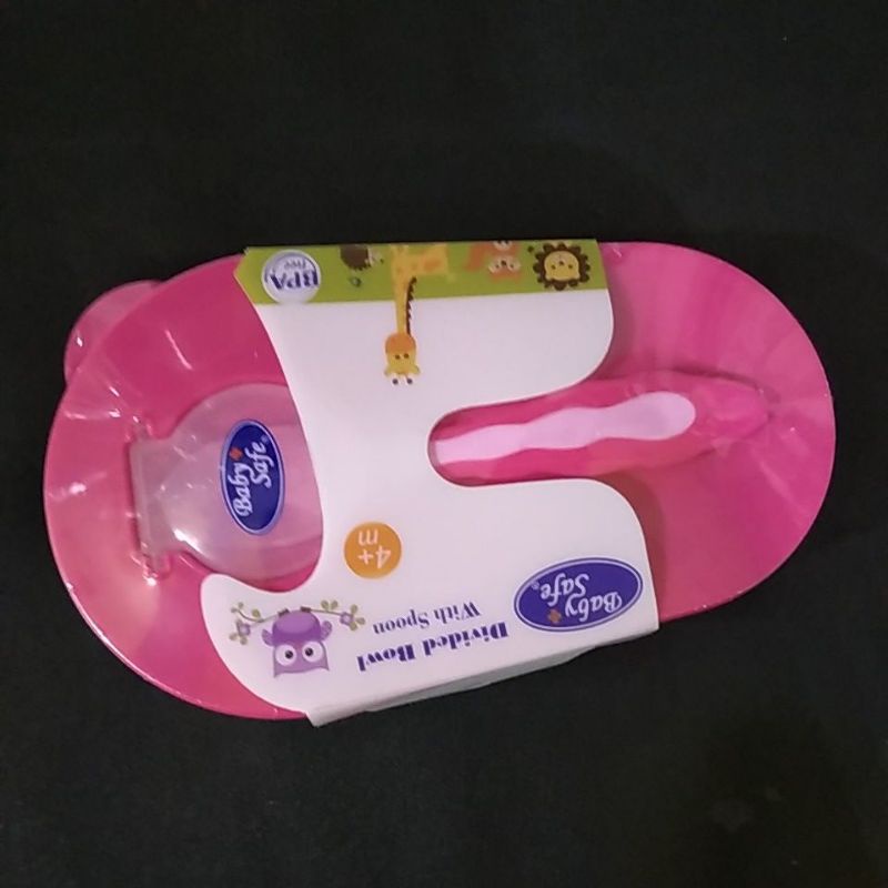 Baby safe divided bowl mangkok bubur bayi babysafe ap 010