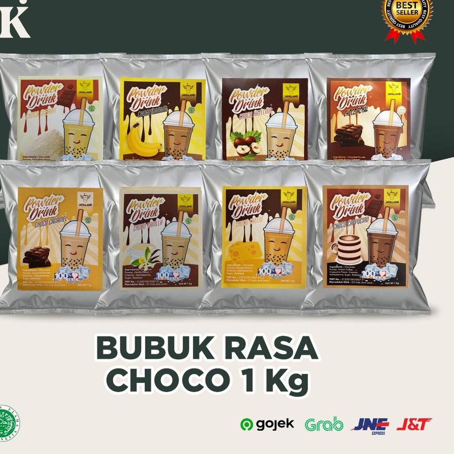 

✨TERLARIS⛄ Bubuk Minuman Bubble Drink Varian Choco Coklat 1kg Javaland
