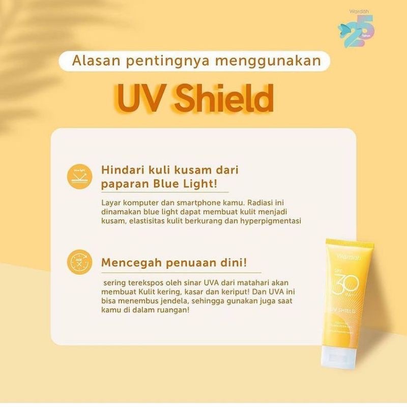 Wardah Sunscreen Gel SPF 30 (40ml) [Kemasan Baru] Suncare sun screen masker wajah