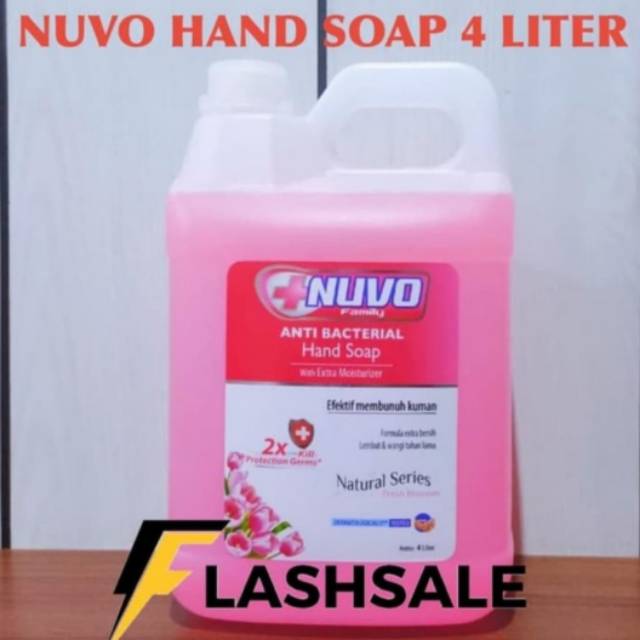 sabun cuci tangan nuvo 4 liter hand soap 4 liter