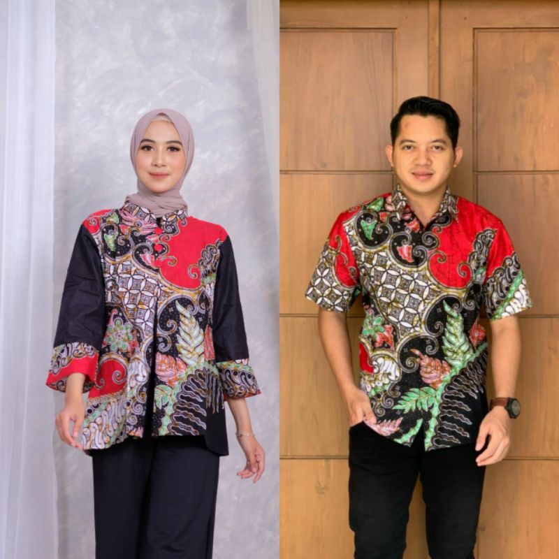 Couple batik SIZE M L XL XXL motif batik tulis