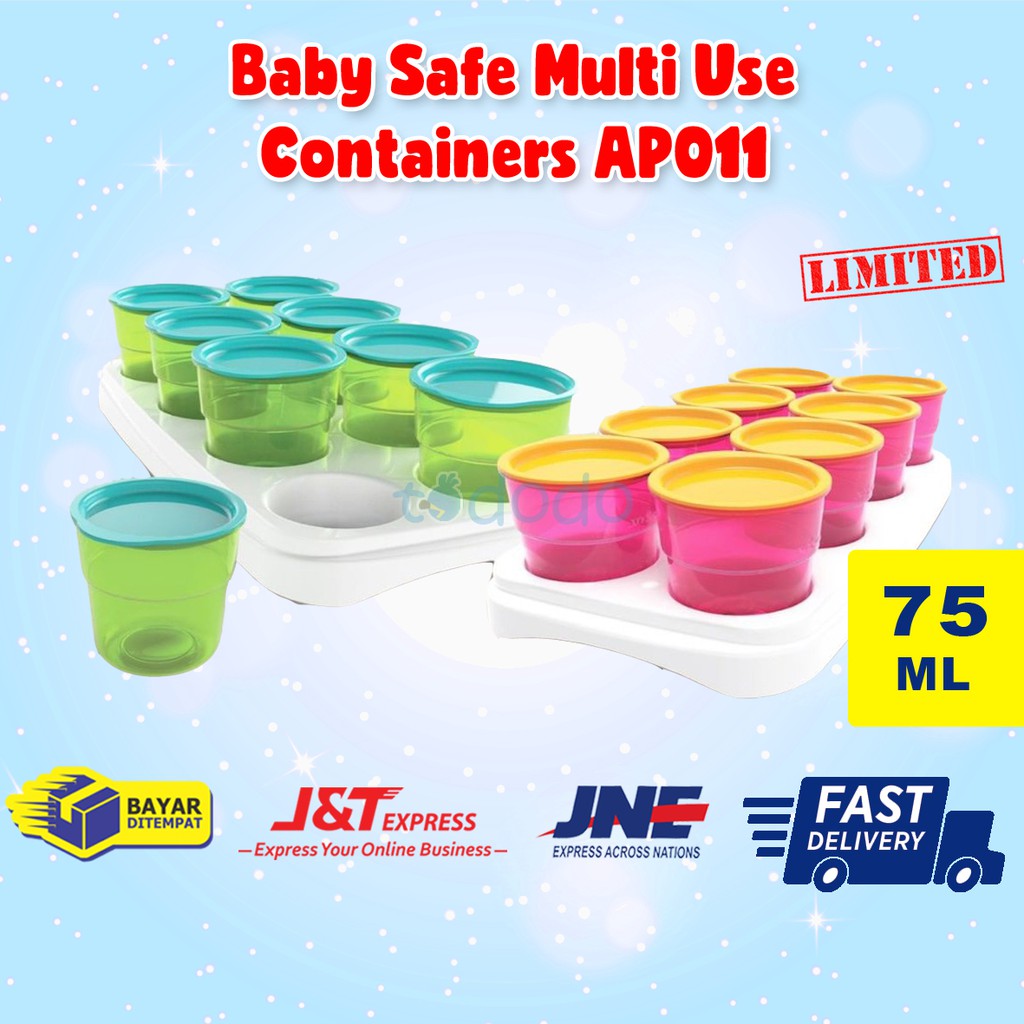 Baby Safe Multi Use Containers AP011 / Tempat Makan