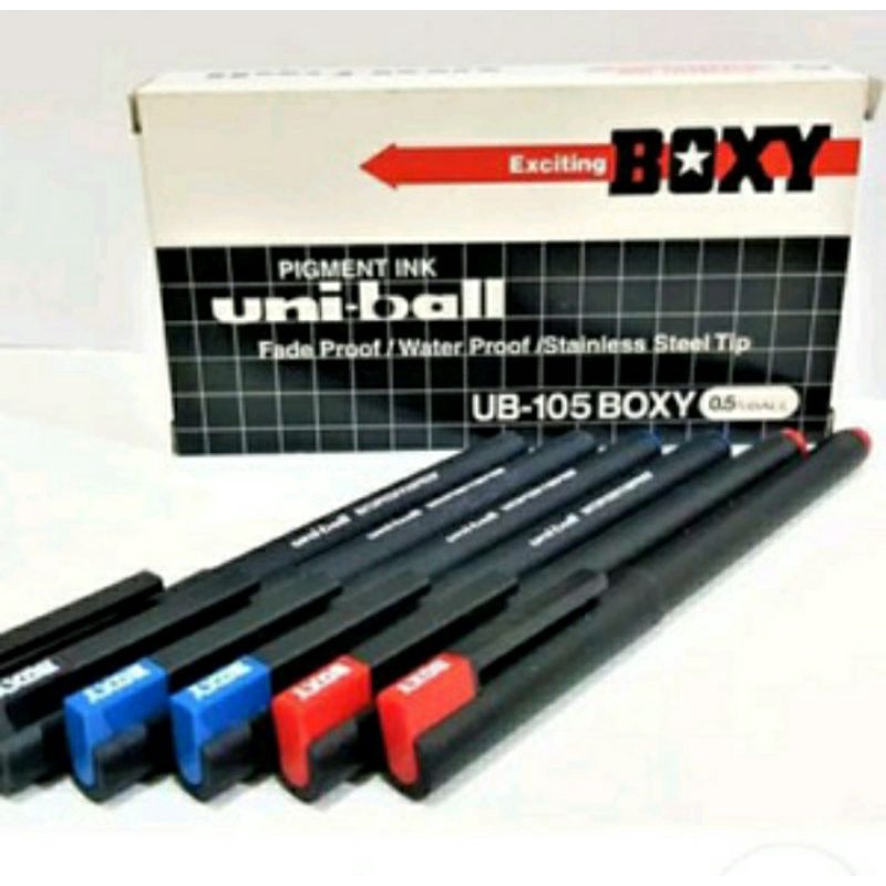 

Pulpen Boxy 105 & 001p