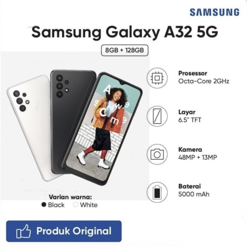 Samsung Galaxy A73,A53,A52s [5G] Ram 8/256 & A33 [5G] Ram 8/256 Garansi Resmi Samsung Indonesia (New)-5