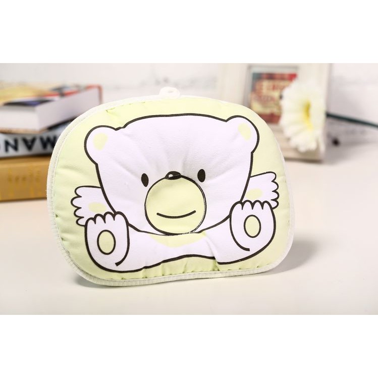 Bantal Bayi Pillow Baby Bantal Kepala Anak Bayi Motif Beruang Cantik