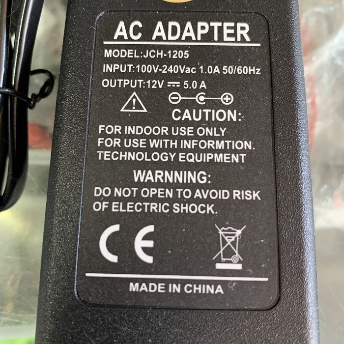 Adaptor 5A 12v Colok Power 5 Ampere 60W Watt