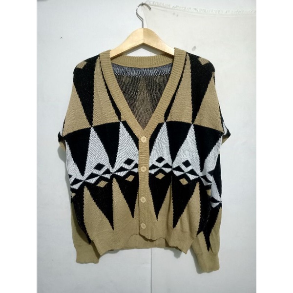 MARSHA DIAMOND CARDI OVERSIZE