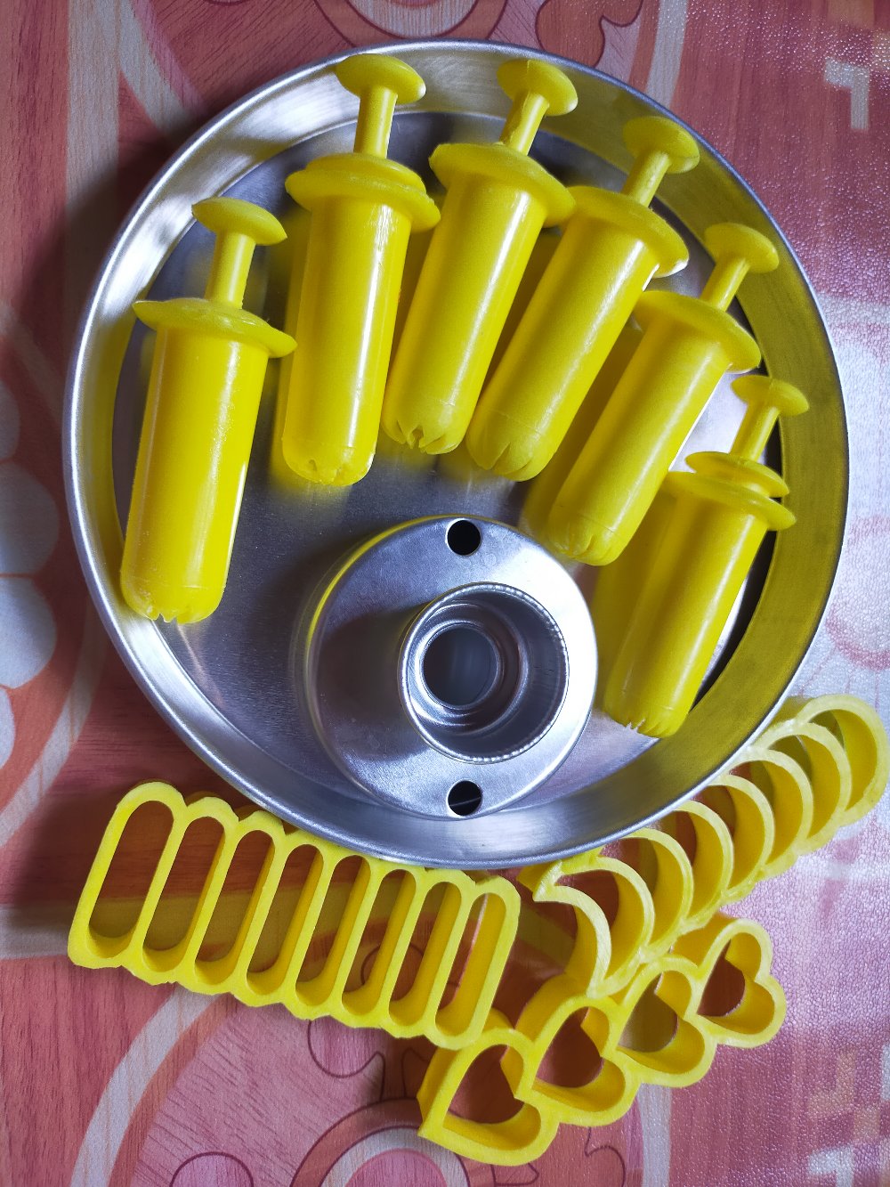 Cutter Cetakan Kue Kering Plastik Bentuk Bulan Sabit