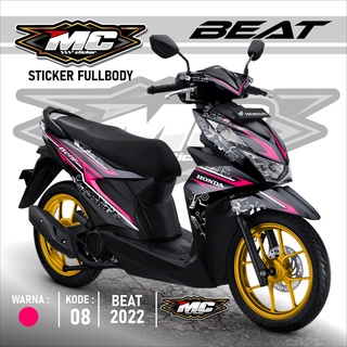 Jual MC Cutting Sticker Decal Beat Deluxe Beat Street Full body 2020 2021 2022 terbaru MCD 09 - Stiker Dekal Fullbody Honda Beat Street Deluxe Lis Variasi Racing Simple Minimalis Elegant Stylish - Shopee Indonesia