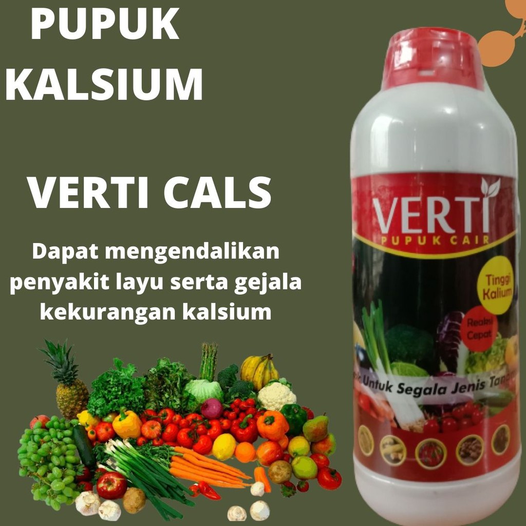 Pupuk Dengan Kandungan Kalsium Tinggi, Pupuk Verti-K Nutrisi Yang Mengandung Kalsium Dan Kalium