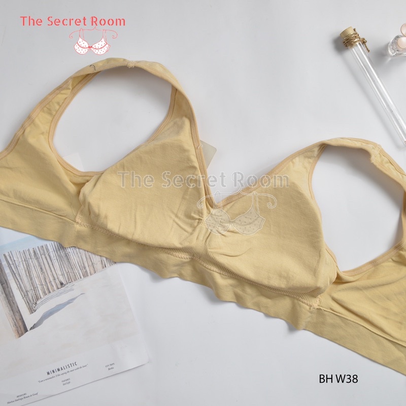 TALLY BRA BH W38 I CUP B BESAR - C | FREE SIZE I BAHAN RAJUT I TANPA KAWAT I BUSA TIPIS BISA DILEPAS PASANG