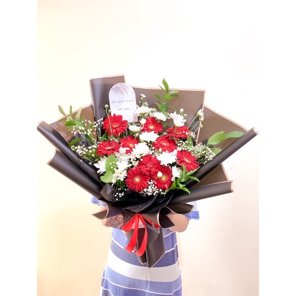 BOUQUET GARBERA LARGE SIZE - FRESH/ASLI