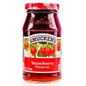 

Smucker's Preserves Strawberry Jam Nett 340 Gr