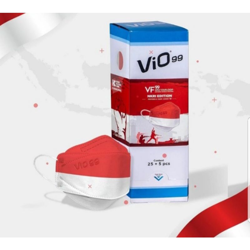 Masker Medis Premium Terbaik Vio VF99 BFE VFE 99%
