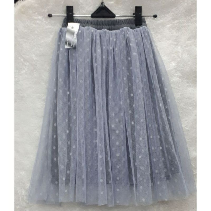 rok tutu anak polkadot