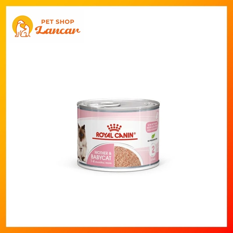 Royal Canin Mother &amp; Baby Cat Kaleng - Royal Canin Baby Cat 195 Gr