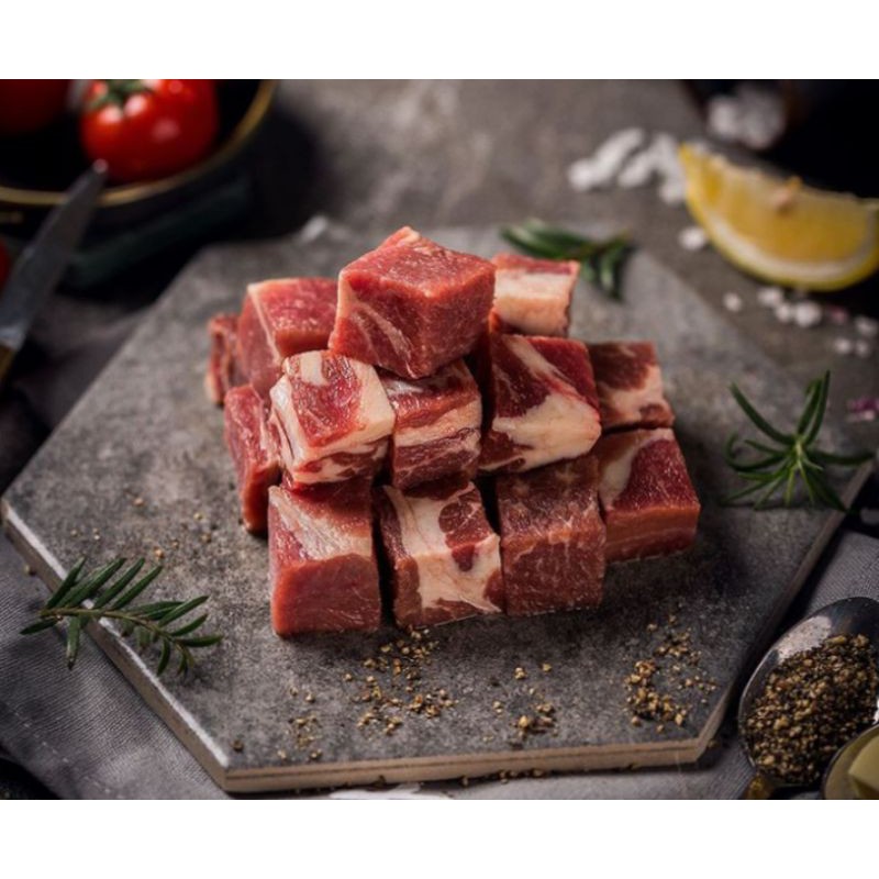 

saikoro beef wagyu cube grade A - 500gr