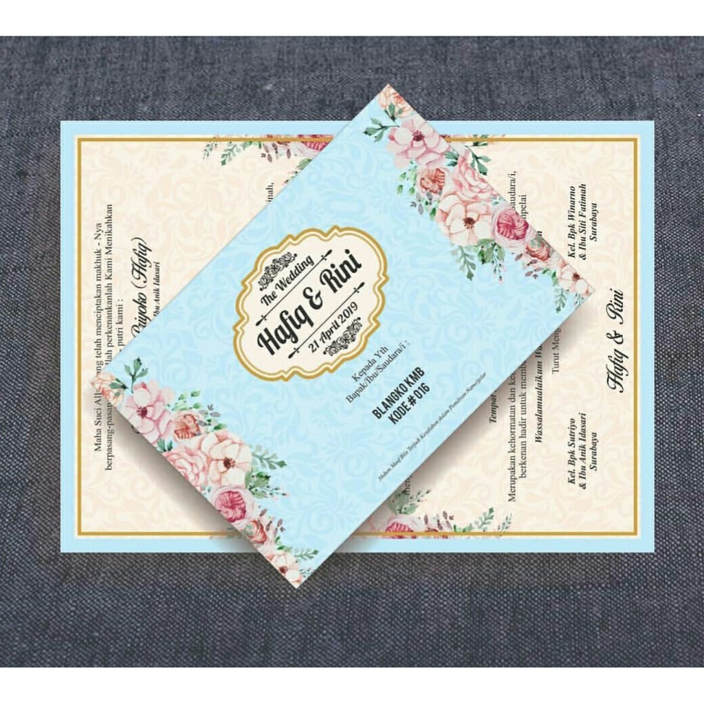 BLANGKO UNDANGAN KMB 16 (FREE FILE SETTING COREL SETELAH ORDER KATALOG)