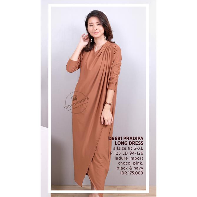 D9681 PRADIPA LONG DRESS - MACADAMIA HOUSE