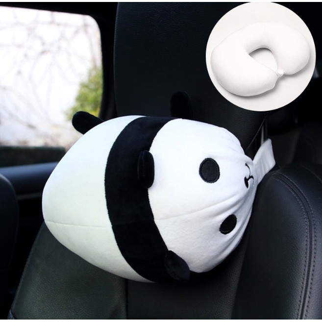 Bantal Kepala Bantal Leher 2 in 1 Transformation Head Rest