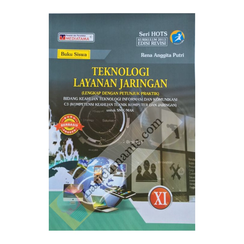 Buku Teknologi Layanan Jaringan Kelas 11 Berbagai Buku