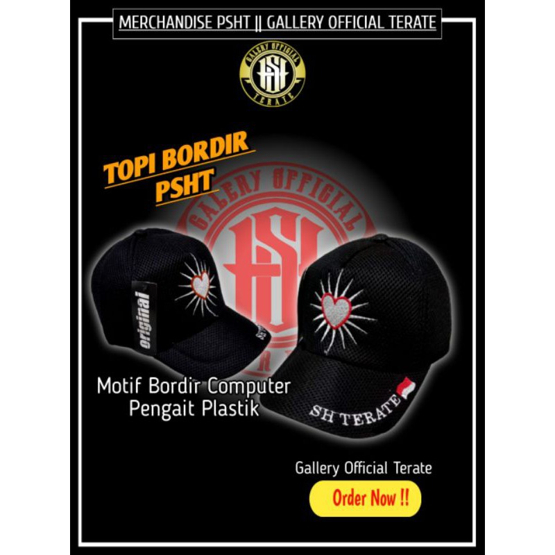 TOPI BORDIR PSHT
