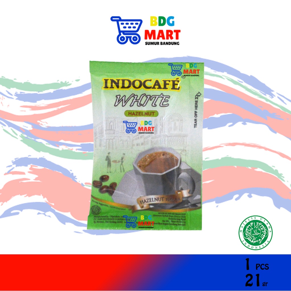 

ECER Indocafe White Hazelnut Rasa Hazelnut - 21gr