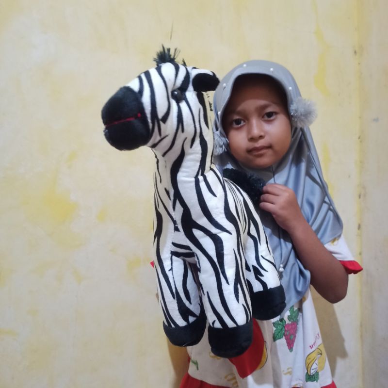 boneka kuda ZEBRA M murah