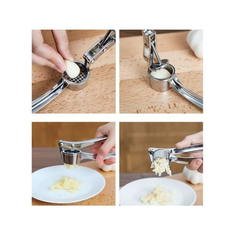 Garlic Press stainless Pencacah - Penghalus Bawang