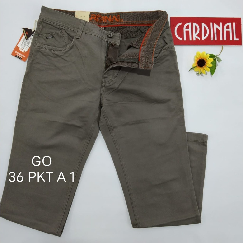 gof 36-PKT CARDINAL CASUAL CELANA POCKETS PANJANG Celana Chino Pria Fashion Laki Brand Kekinian