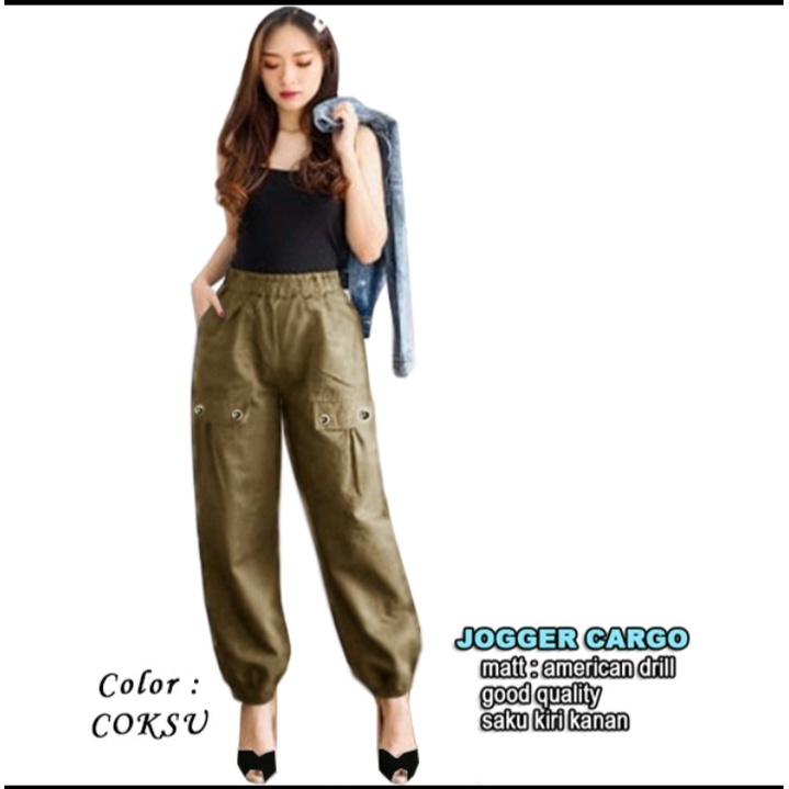 SMA JOGGER CARGO Fashion Celana Panjang Wanita,Celana Jogger Wanita Celana Wanita,Celana Panjang Jum