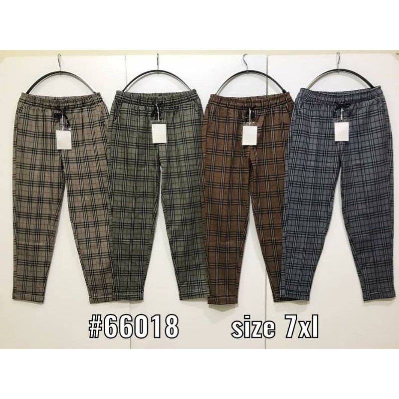 EXTRA JUMBO CELANA ZARA KOTAK IMPORT 66018 7XL