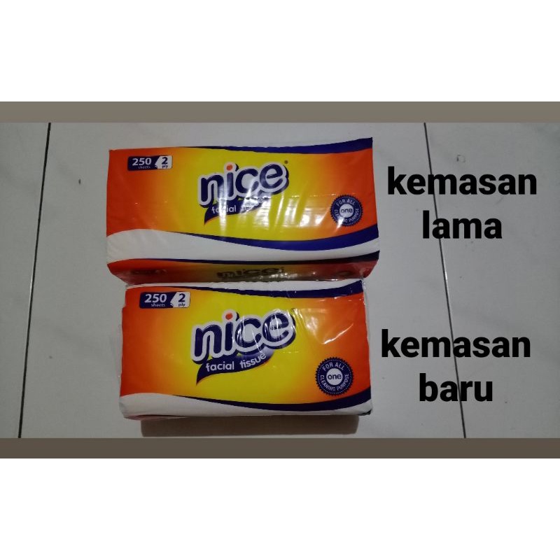 Tissue nice 250 sheet 2ply