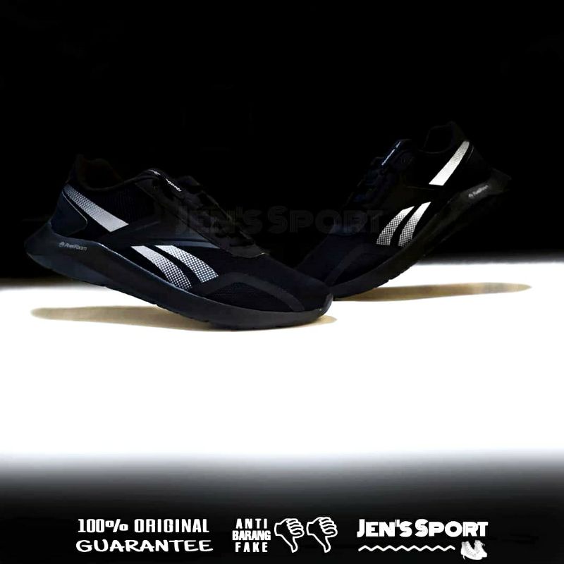 OBRAL SEPATU RUNNING REEBOK ENERGYLUX 2.0 FV5105 BLACK ORIGINAL