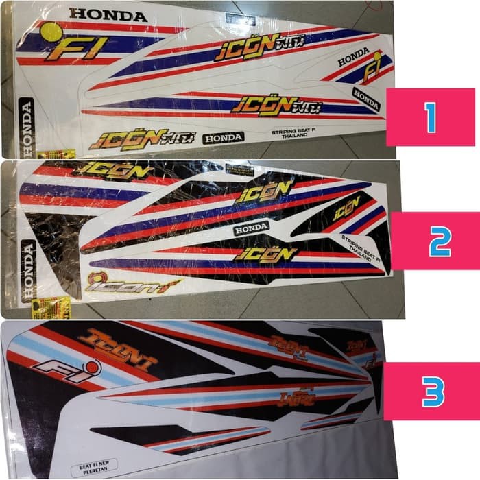 Striping honda beat Fi new thailooks icon thailand