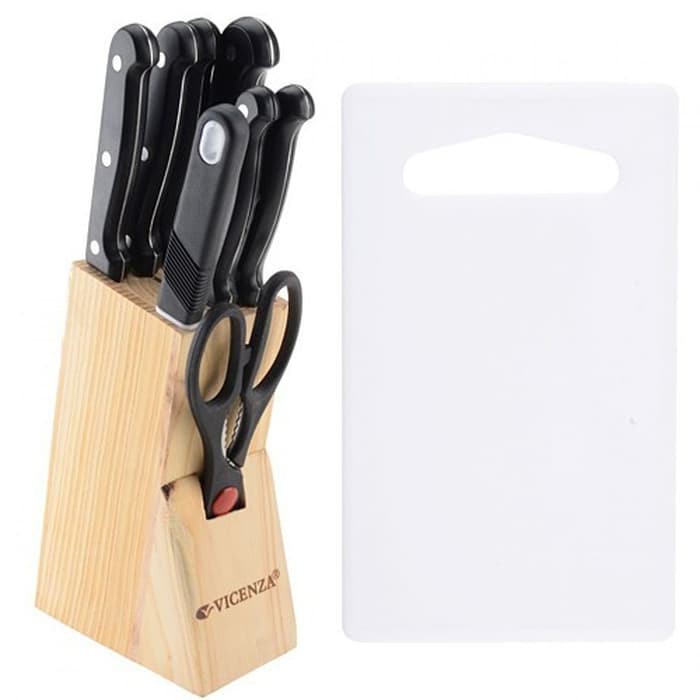 Pisau Set Vicenza Hitam | Pisau Vicenza V 910K