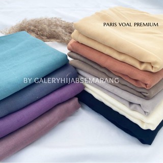 Jilbab Segiempat Paris Premium Paris Voal Premium Paris Premium square hijab cotton voal 41warna