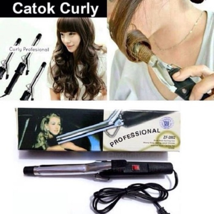 Catok Rambut Penggulung Rambut ONYX OX-2002 Catokan Curly Keriting Rambut Keriting 300gr